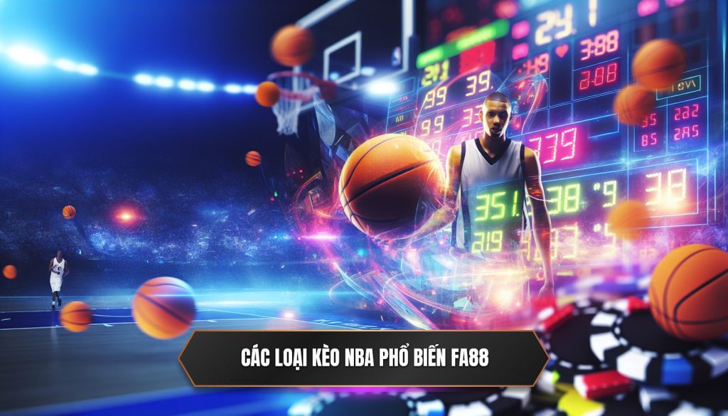 Các loaik kèo nba phổ biến FA88